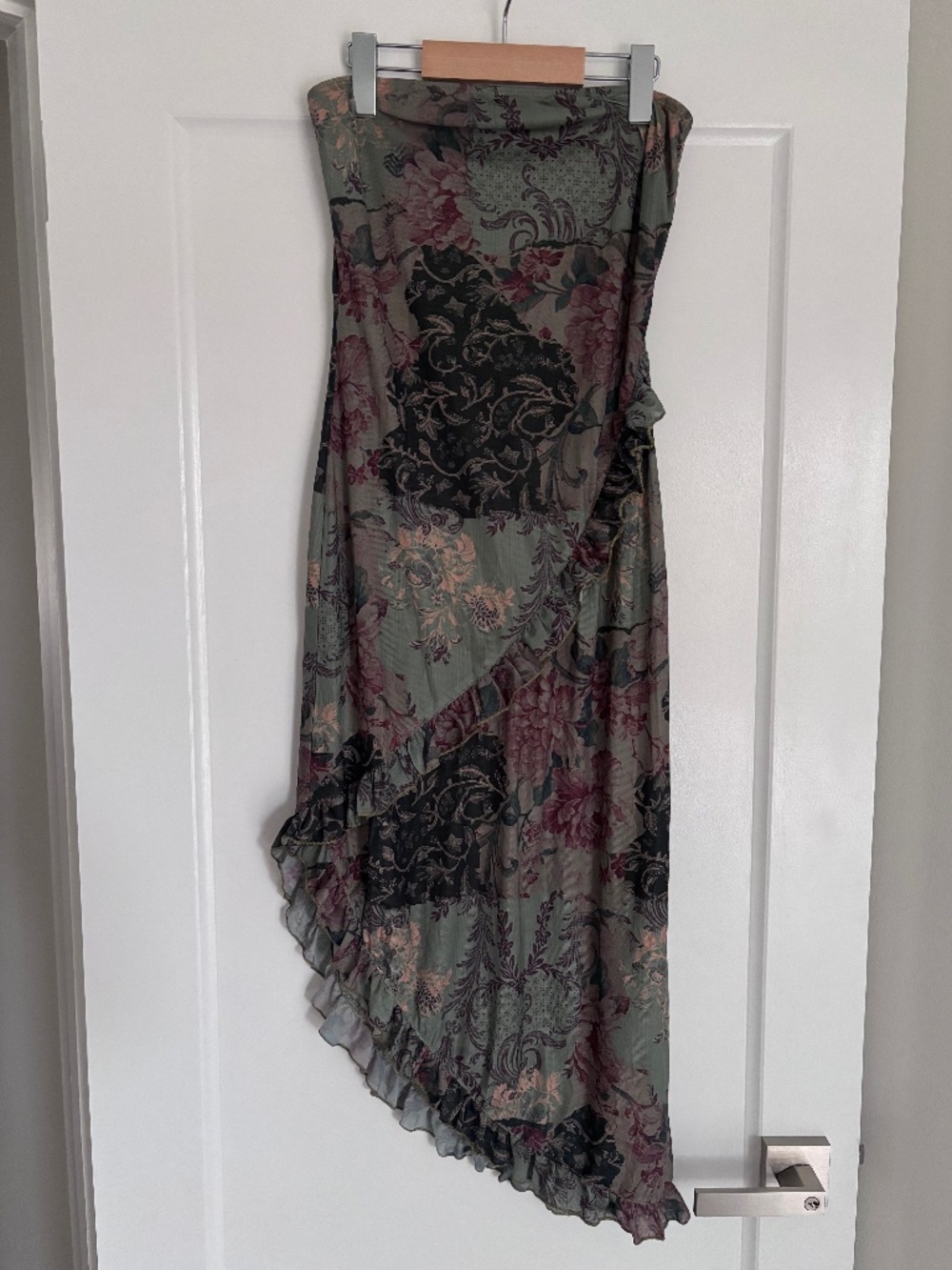 Cider Strapless Print Dress Women’s Size Small
